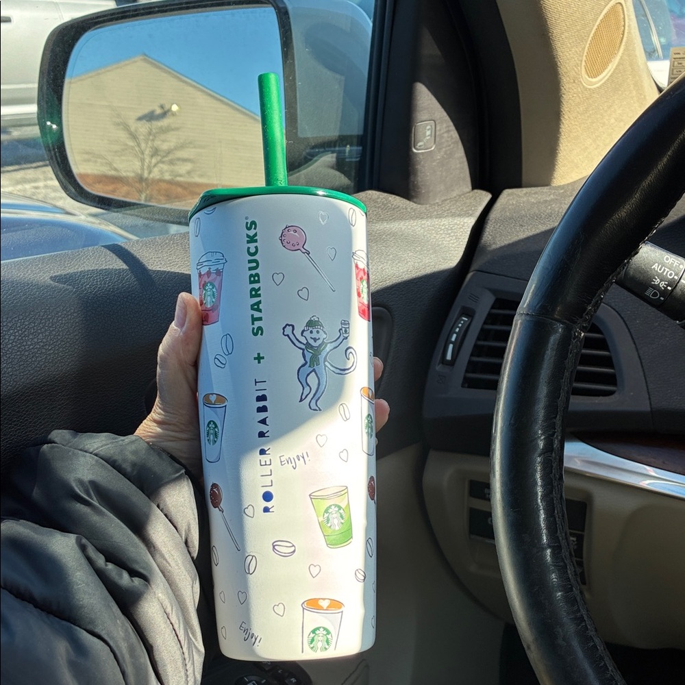 Starbucks roller rabbit tumbler. New ! Never used